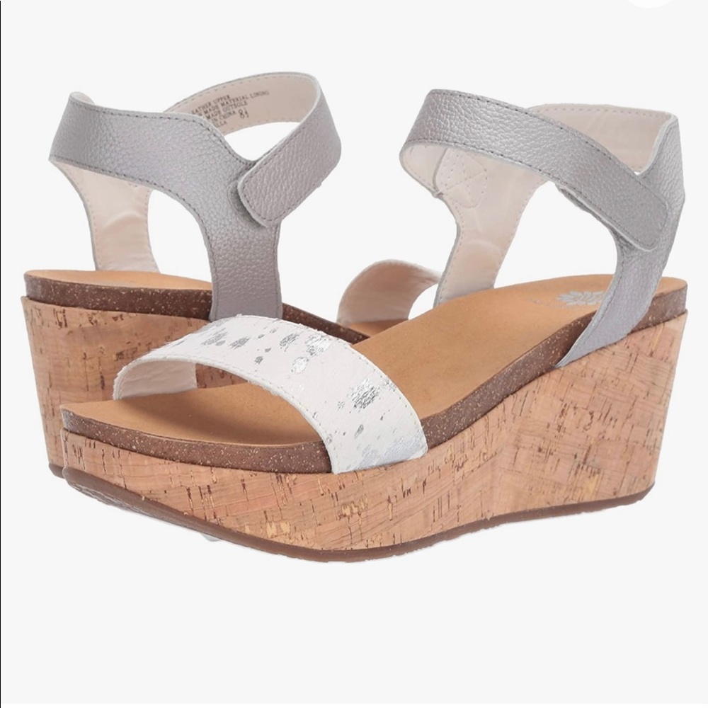 Yellow Box Gabriella - Silver - Size 8 - NIB